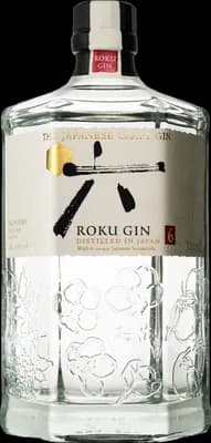 Bouteille de spiritueux : Roku Gin de la marque Roku Gin