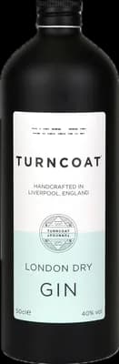 Bouteille de spiritueux : London Dry Gin de la marque Turncoat