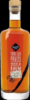 Bouteille de spiritueux : Breiz'île Sélection - Caramel Vanille Rhum Vieux de la marque Breiz’île