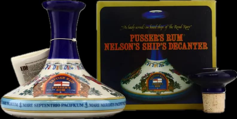Bouteille de spiritueux : Nelson’s Ship's Decanter de la marque Pusser's