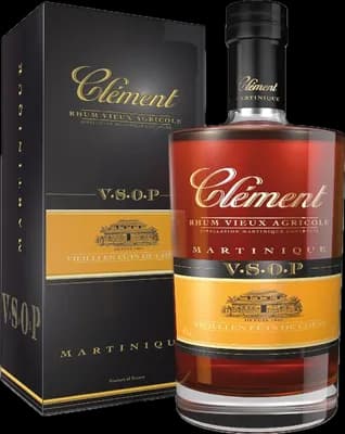 Bouteille de spiritueux : VSOP de la marque Clément
