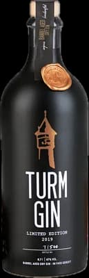 Bouteille de spiritueux : Limited Edition 2019 de la marque Turm Gin