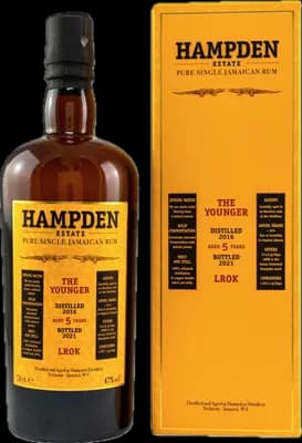 Bouteille de spiritueux : The Younger de la marque Hampden