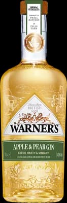 Bouteille de spiritueux : Apple & Pear Gin de la marque Warner's