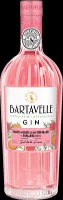 Bouteille de spiritueux : Pamplemousse de Méditerranée et Romarin Intense de la marque Bartavelle