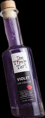 Bouteille de spiritueux : Violet Gin Liqueur de la marque The Tipsy Tart