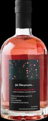 Bouteille de spiritueux : Raspberry & Mint de la marque Gin Tales