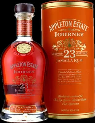 Bouteille de spiritueux : Journey de la marque Appleton Estate