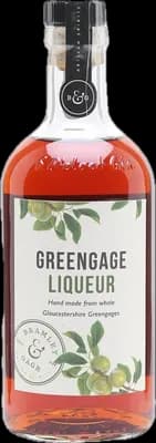 Bouteille de spiritueux : Greengage Gin Liqueur de la marque Bramley & Gage