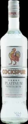 Bouteille de spiritueux : Cockspur Platinum White Rum de la marque West Indies