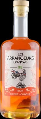 Bouteille de spiritueux : Orange – Cannelle de la marque Les Arrangeurs Français