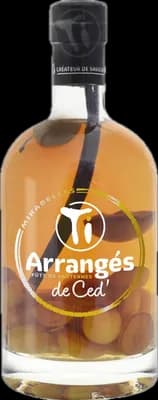 Bouteille de spiritueux : Ti Arrangé Mirabelle fût de Sauternes de la marque Les Rhums de Ced'