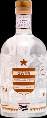 Bouteille de spiritueux : Jin Gwasael y Gŵyr de la marque Gŵyr
