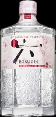 Bouteille de spiritueux : Sakura Bloom Edition de la marque Roku Gin
