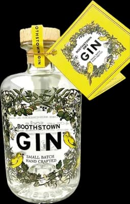 Bouteille de spiritueux : Dry Gin de la marque Boothstown