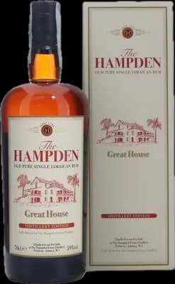 Bouteille de spiritueux : Great House (Distillery Edition 2019) de la marque Hampden