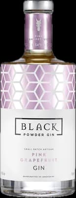 Bouteille de spiritueux : Pink Grapefruit Gin de la marque Black Powder