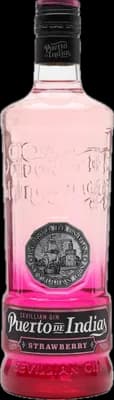 Bouteille de spiritueux : Strawberry Gin de la marque Puerto de Indias