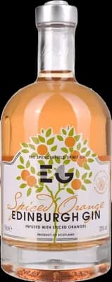 Bouteille de spiritueux : Spiced Orange Gin de la marque Edinburgh