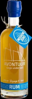 Bouteille de spiritueux : Caribbean Blue de la marque Avontuur
