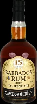 Bouteille de spiritueux : Barbados Rum de la marque Foursquare