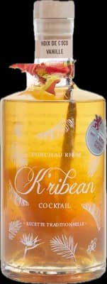Bouteille de spiritueux : Noix de Coco Vanille de la marque K’ribean Cocktail