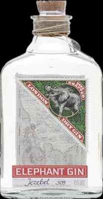 Bouteille de spiritueux : London Dry Gin de la marque Elephant