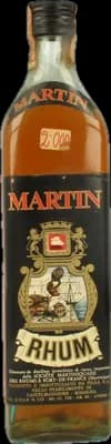 Bouteille de spiritueux : Martin Rhum de la marque Pilla