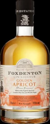 Bouteille de spiritueux : Golden Apricot Gin Liqueur de la marque Foxdenton