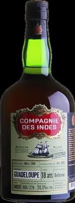 Bouteille de spiritueux : Guadeloupe (Bottled for Germany) de la marque Compagnie des Indes
