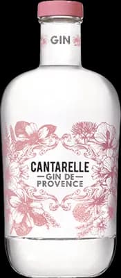 Bouteille de spiritueux : Gin de Provence de la marque Cantarelle