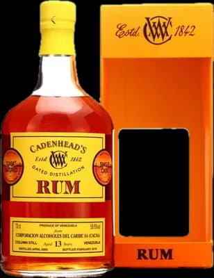 Bouteille de spiritueux : Venezuela de la marque Cadenheads