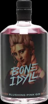 Bouteille de spiritueux : Blushing Pink Gin de la marque Bone Idyll