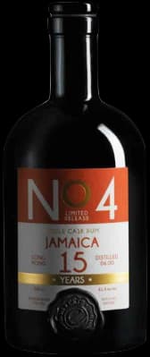 Bouteille de spiritueux : No4 Jamaica 15 Years de la marque Ekte Rum