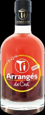 Bouteille de spiritueux : Ti Gria de Ced’ 2020 de la marque Les Rhums de Ced'