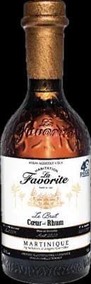 Bouteille de spiritueux : Le Brut Cœur de Rhum - 40ans Dugas de la marque La Favorite