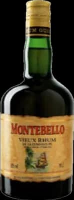Bouteille de spiritueux : Vieux Rhum De La Guadeloupe de la marque Montebello