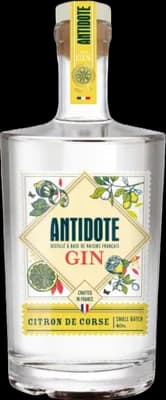Bouteille de spiritueux : Citron de Corse Made in France de la marque Antidote
