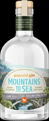 Bouteille de spiritueux : Mountains to Sea de la marque Papaiti Gin