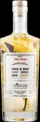 Bouteille de spiritueux : Punch au Rhum Piña Colada de la marque L'Arôm'Arrangé