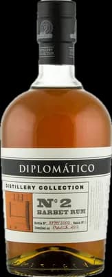 Bouteille de spiritueux : No. 2 Single Barbet Column Rum de la marque Destilerías Unidas S. A.