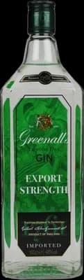 Bouteille de spiritueux : London Dry Gin - Export Strength de la marque Greenall's
