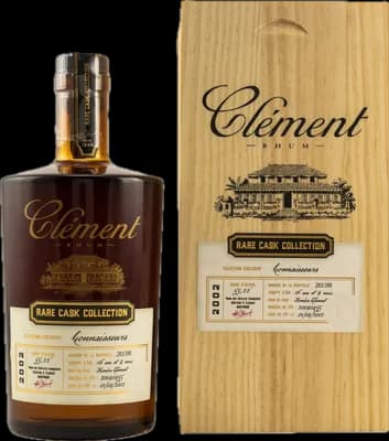 Bouteille de spiritueux : Rare Cask Collection Connaisseurs de la marque Clément