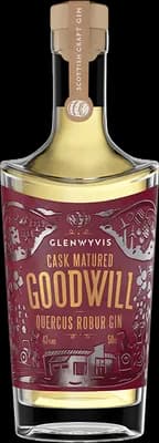 Bouteille de spiritueux : Cask Matured GoodWill Quercus Robur Gin de la marque GlenWyvis