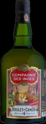 Bouteille de spiritueux : Boulet de Canon 4 de la marque Compagnie des Indes