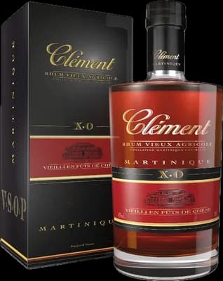 Bouteille de spiritueux : XO de la marque Clément