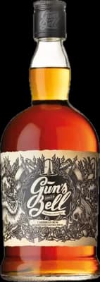 Bouteille de spiritueux : Gun’s Bell Spiced de la marque Hedonist SAS