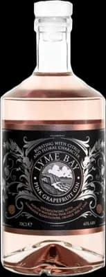 Bouteille de spiritueux : Pink Grapefruit Gin de la marque Lyme Bay
