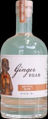 Bouteille de spiritueux : The Gingerbear de la marque Tiny Bear Distillery