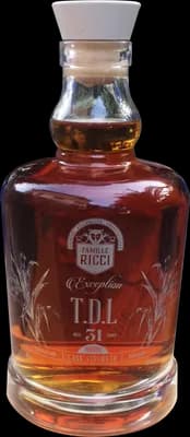 Bouteille de spiritueux : Exception TDL 31 ans de la marque Famille Ricci